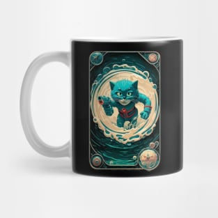 Super Hero Cat Man New Breed Card Collection Mug